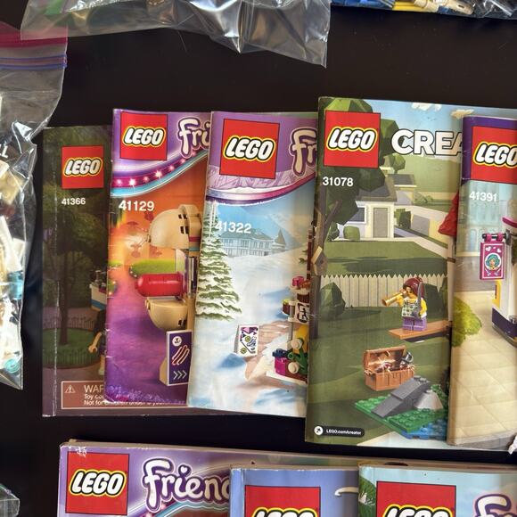 LEGO Friends Creator Technic Lot Sets 41101 41130 41148 41322 31078 31019 More - Picture 11 of 16